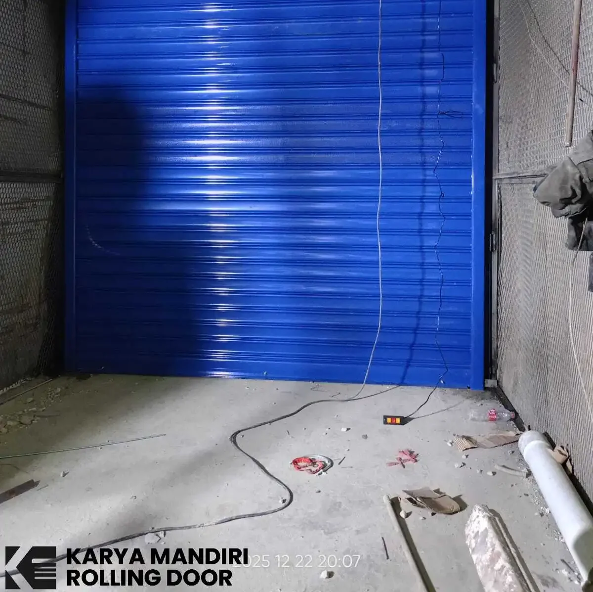 rolling door mesin