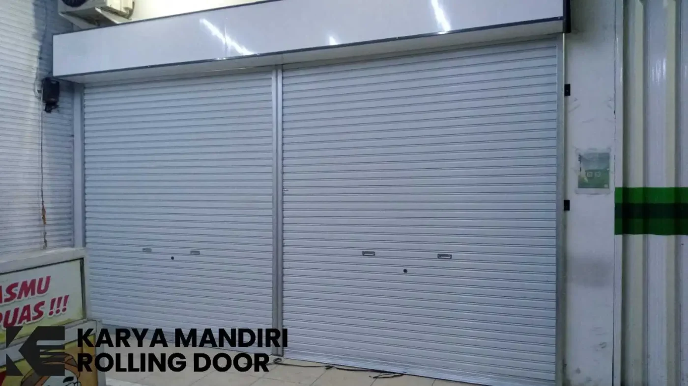 rolling door one sheet murah